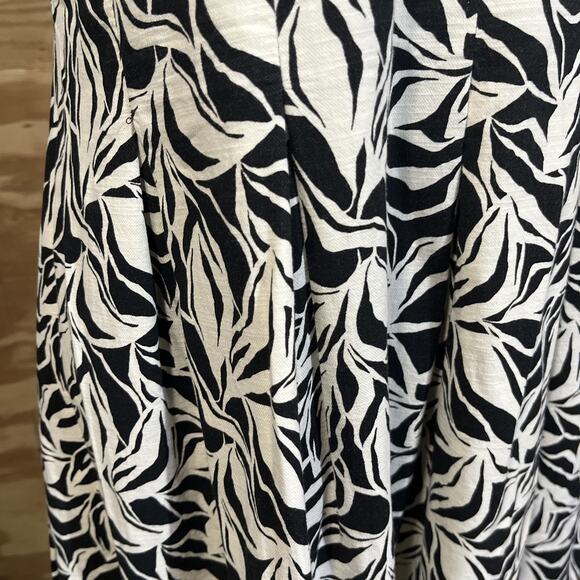 A New Day Y2K Babydoll Midi Dress Puff Sleeve Women's Size 8 Cottage Peasant - Picture 7 of 15